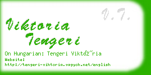 viktoria tengeri business card